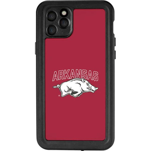 University of Arkansas-Fayetteville Razorbacks Logo iPhone 11 Pro Max Waterproof Case