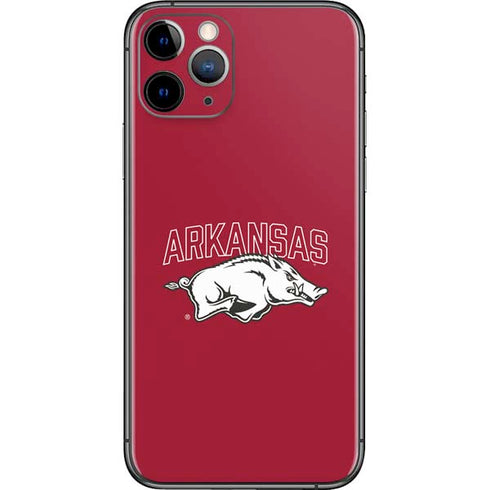 University of Arkansas-Fayetteville Razorbacks Logo iPhone 11 Pro Skin