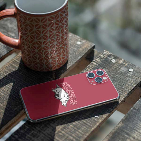 University of Arkansas-Fayetteville Razorbacks Logo iPhone 11 Pro Skin