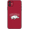University of Arkansas-Fayetteville Razorbacks Logo iPhone 11 Skin