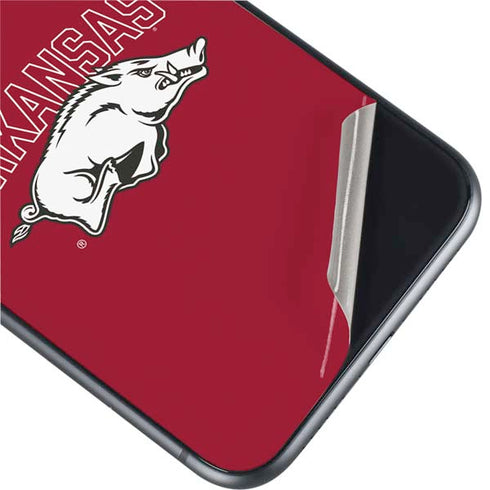University of Arkansas-Fayetteville Razorbacks Logo iPhone 11 Skin