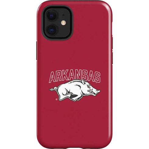 University of Arkansas-Fayetteville Razorbacks Logo iPhone 12 Mini Impact Case