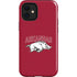 University of Arkansas-Fayetteville Razorbacks Logo iPhone 12 Mini Impact Case