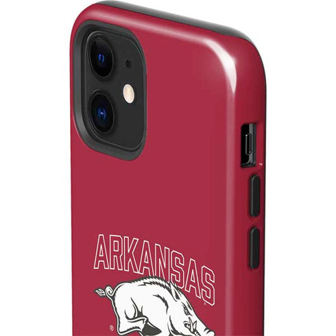 University of Arkansas-Fayetteville Razorbacks Logo iPhone 12 Mini Impact Case