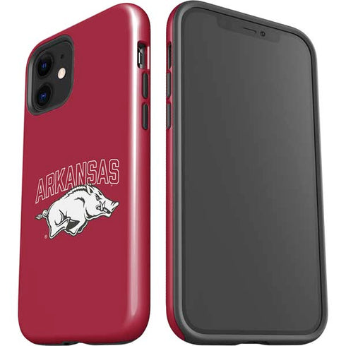 University of Arkansas-Fayetteville Razorbacks Logo iPhone 12 Mini Impact Case