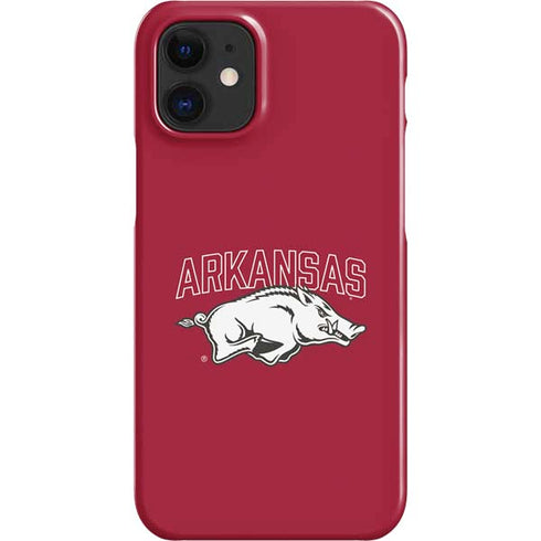 University of Arkansas-Fayetteville Razorbacks Logo iPhone 12 Mini Lite Case