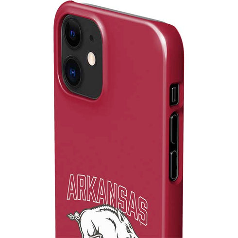 University of Arkansas-Fayetteville Razorbacks Logo iPhone 12 Mini Lite Case