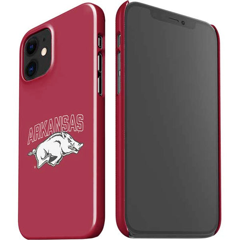 University of Arkansas-Fayetteville Razorbacks Logo iPhone 12 Mini Lite Case