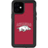 University of Arkansas-Fayetteville Razorbacks Logo iPhone 12 Mini Waterproof Case