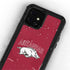 University of Arkansas-Fayetteville Razorbacks Logo iPhone 12 Mini Waterproof Case