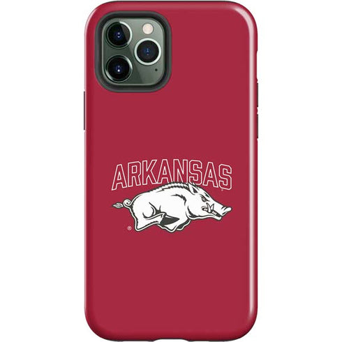 University of Arkansas-Fayetteville Razorbacks Logo iPhone 12 Pro Impact Case