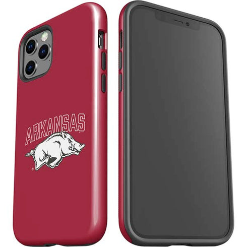 University of Arkansas-Fayetteville Razorbacks Logo iPhone 12 Pro Impact Case