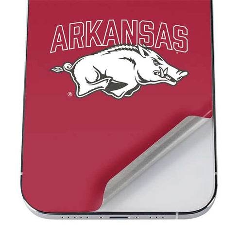 University of Arkansas-Fayetteville Razorbacks Logo iPhone 12 Pro Max Skin