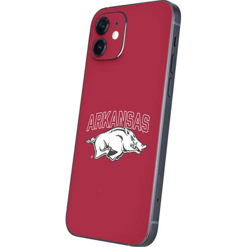 University of Arkansas-Fayetteville Razorbacks Logo iPhone 12 Skin