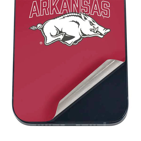 University of Arkansas-Fayetteville Razorbacks Logo iPhone 12 Skin