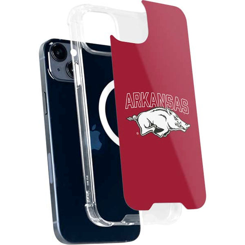 University of Arkansas-Fayetteville Razorbacks Logo iPhone 13 MagSafe Case