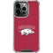 University of Arkansas-Fayetteville Razorbacks Logo iPhone 13 Pro Clear Case