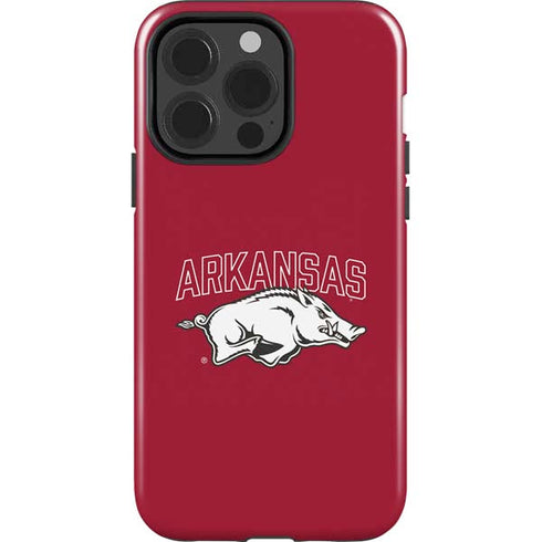 University of Arkansas-Fayetteville Razorbacks Logo iPhone 13 Pro Impact Case