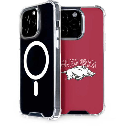 University of Arkansas-Fayetteville Razorbacks Logo iPhone 13 Pro MagSafe Case