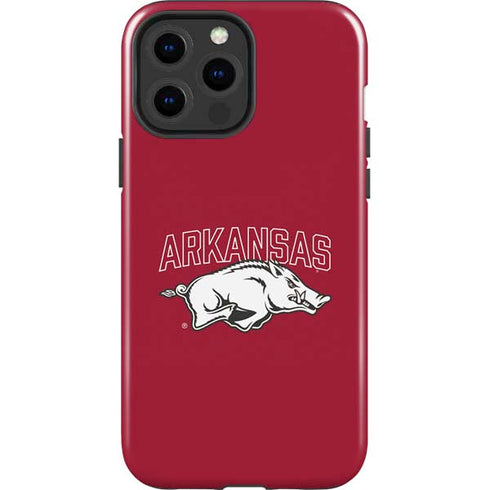 University of Arkansas-Fayetteville Razorbacks Logo iPhone 13 Pro Max Impact Case