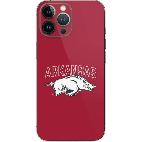 University of Arkansas-Fayetteville Razorbacks Logo iPhone 13 Pro Max Skin