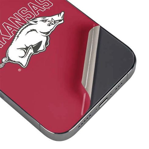 University of Arkansas-Fayetteville Razorbacks Logo iPhone 13 Pro Max Skin