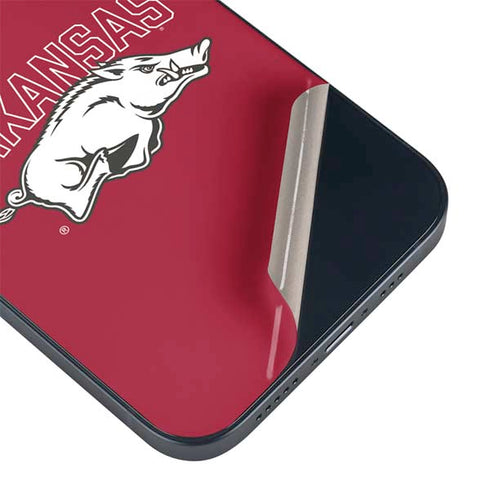 University of Arkansas-Fayetteville Razorbacks Logo iPhone 13 Skin