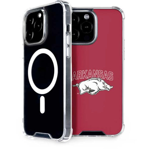 University of Arkansas-Fayetteville Razorbacks Logo iPhone 14 Pro Max MagSafe Case