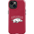 University of Arkansas-Fayetteville Razorbacks Logo iPhone 15 Impact Case