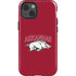 University of Arkansas-Fayetteville Razorbacks Logo iPhone 15 Plus Impact Case