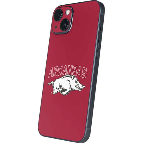 University of Arkansas-Fayetteville Razorbacks Logo iPhone 15 Plus Skin