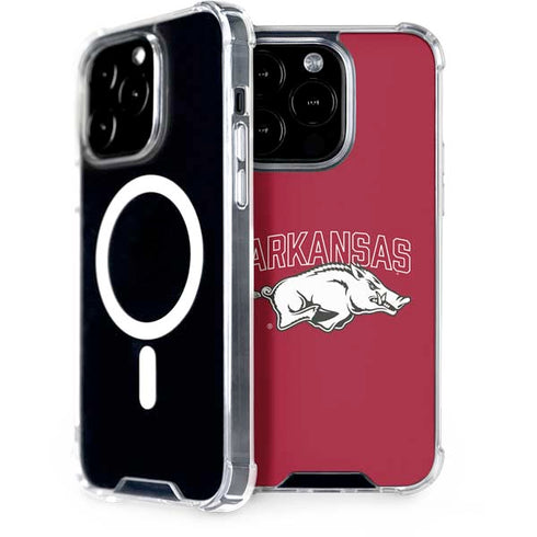 University of Arkansas-Fayetteville Razorbacks Logo iPhone 15 Pro MagSafe Case