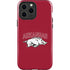 University of Arkansas-Fayetteville Razorbacks Logo iPhone 15 Pro Max Impact Case