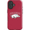 University of Arkansas-Fayetteville Razorbacks Logo iPhone 16 Impact Case