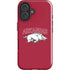 University of Arkansas-Fayetteville Razorbacks Logo iPhone 16 Impact Case