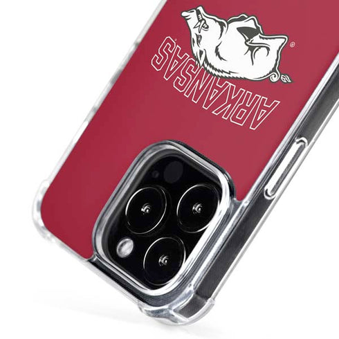 University of Arkansas-Fayetteville Razorbacks Logo iPhone 16 Pro MagSafe Case