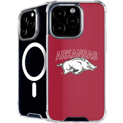 University of Arkansas-Fayetteville Razorbacks Logo iPhone 16 Pro Max MagSafe Case