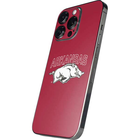 University of Arkansas-Fayetteville Razorbacks Logo iPhone 16 Pro Max Skin