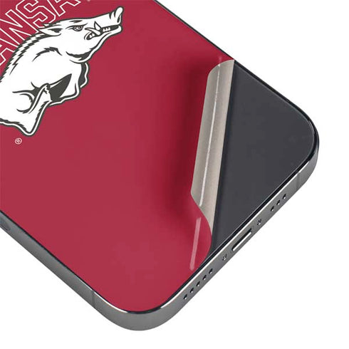 University of Arkansas-Fayetteville Razorbacks Logo iPhone 16 Pro Max Skin