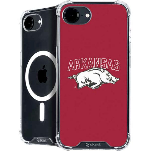 University of Arkansas-Fayetteville Razorbacks Logo iPhone 16e MagSafe Case