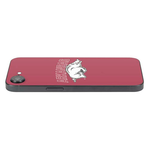 University of Arkansas-Fayetteville Razorbacks Logo iPhone 16e Skin
