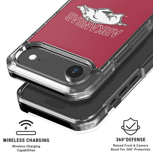 University of Arkansas-Fayetteville Razorbacks Logo iPhone 17 Air MagSafe Case