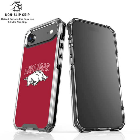 University of Arkansas-Fayetteville Razorbacks Logo iPhone 17 Air MagSafe Case