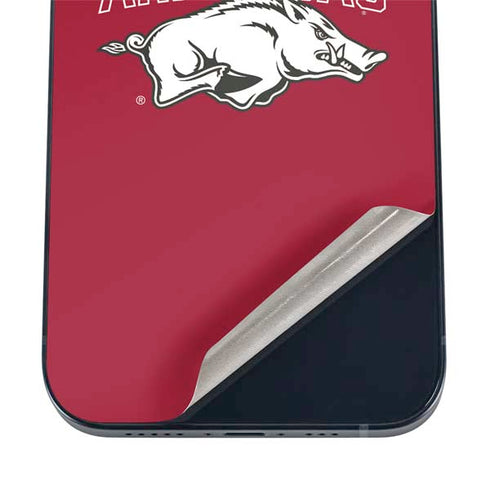 University of Arkansas-Fayetteville Razorbacks Logo iPhone 17 Pro Skin