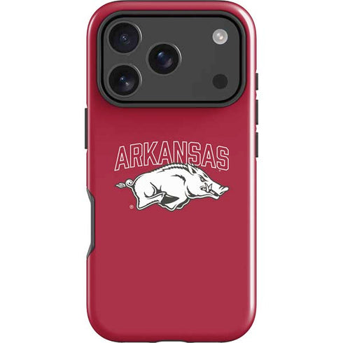 University of Arkansas-Fayetteville Razorbacks Logo iPhone 18 Pro Max Impact Case