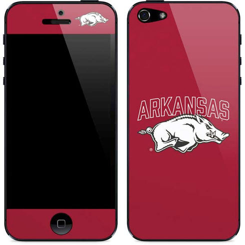 University of Arkansas-Fayetteville Razorbacks Logo iPhone 5/5s/5SE Skin