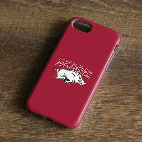 University of Arkansas-Fayetteville Razorbacks Logo iPhone 8 Pro Case