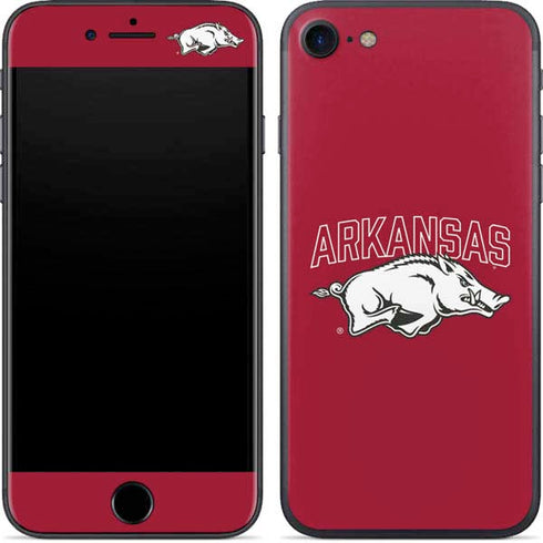University of Arkansas-Fayetteville Razorbacks Logo iPhone 8 Skin