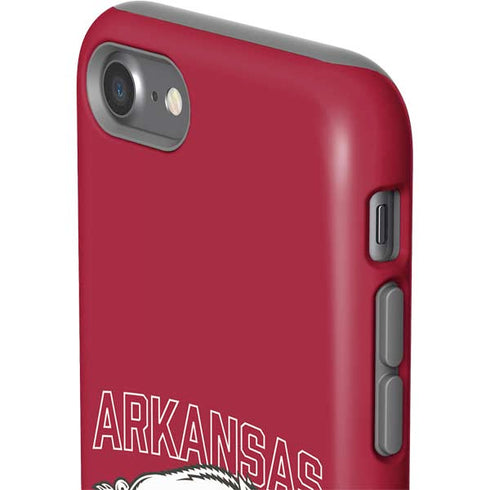 University of Arkansas-Fayetteville Razorbacks Logo iPhone SE (2nd & 3rd Gen) Pro Case