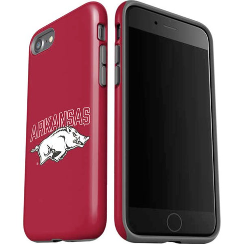 University of Arkansas-Fayetteville Razorbacks Logo iPhone SE (2nd & 3rd Gen) Pro Case